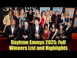 Daytime Emmys 2025: Full Winners List and Highlights