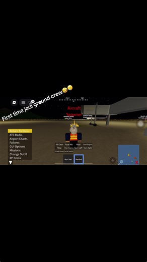 First time jadi ground crew😅🤣#fypppp#ptfs#qatarairways#groundcrew#bismillahfyp