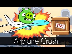 Bad Piggies - WORST AIRPLANE CRASH (Field of Dreams)