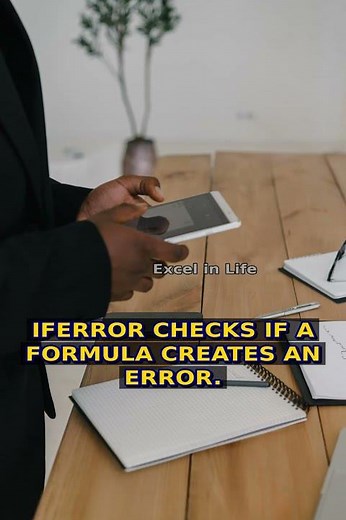 Stop Excel Errors: Use IFERROR Formula!