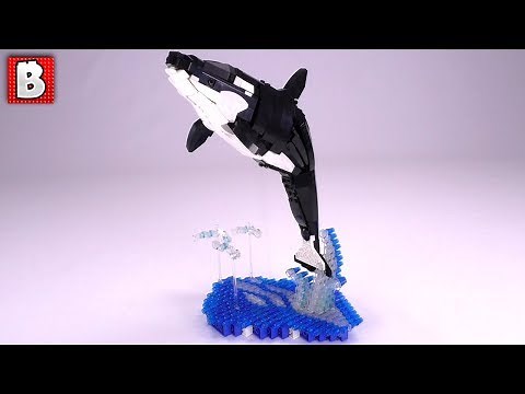 LEGO Orca Whale Custom Build