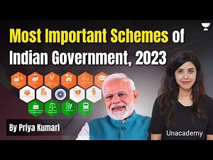 Most Important Schemes of Indian Government 2023 | UPSC | Priya Kumari