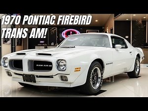 1970 Pontiac Firebird Trans Am – Legendary American Muscle Car Up Close!