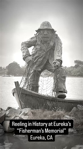 Fisherman’s Memorial – Eureka, California ⚓ Honoring Lives Lost at Sea