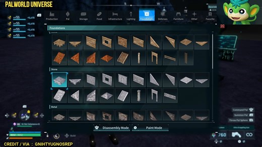 [CLIPS] Flush Foundation PSA Here is a little trick that can help with making your foundations flush with a flat level ground. Bonus points: you can build these foundations *inside* oil nodes and they will not disrupt being able to put oil extractors on them! Pic in comments. CREDIT/VIA : GNIHTYUGNOSREP 🧐 #Palworld #Pocketpair #GamingNews #PalworldMobile | Palworld Universe