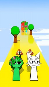 31K views · 560 reactions | Incredibox Sprunki ROMANTIC KISS Run Challenge - Wenda vs Oren! | Reel Minecraft animation | Facebook