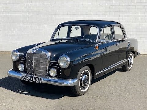 MERCEDES-BENZ 190 B Ponton W121, Bj. 1960