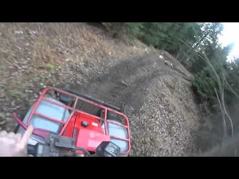 Polaris Trail Boss 350 trail ride