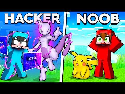Usé HACKS para Capturar a POKEMON LEGENDARIOS en Minecraft