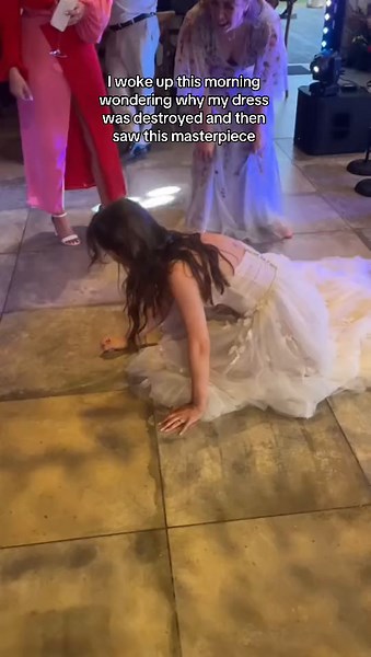 Wedding Day Dress Destruction with Gal Hype