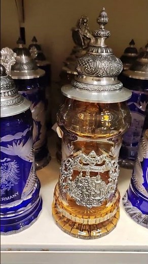 #shorts Crystal Steins Handmade German Beer Steins