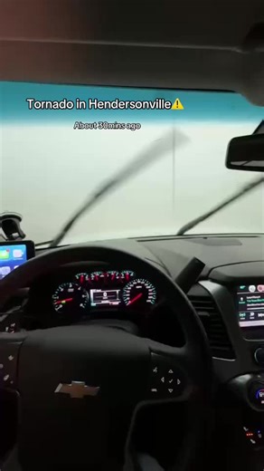 Tornado Footage Captured in Hendersonville