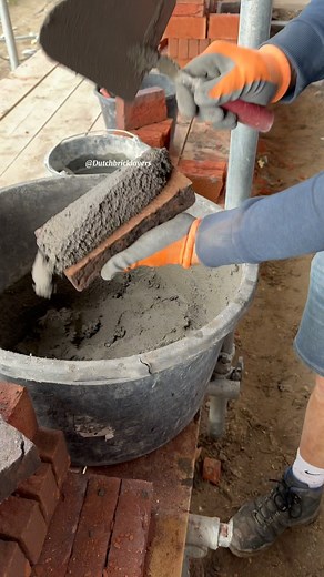 24K views · 189 reactions | Bricklaying a soldier course #maurer #brickwork #bricklayers | Dutchbricklayers | Facebook
