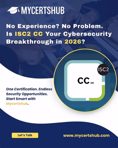 Philip Wilson | ❓Can You Pass ISC2 CC in 2026 Without Experience? | Start with Mycertshub The ISC2 Certified in Cybersecurity (CC) is a newly launched,... | Instagram