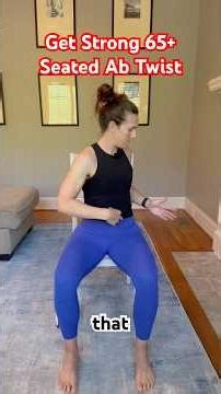 Seated Ab Twist - Get Strong 65+ At Home Strength Program