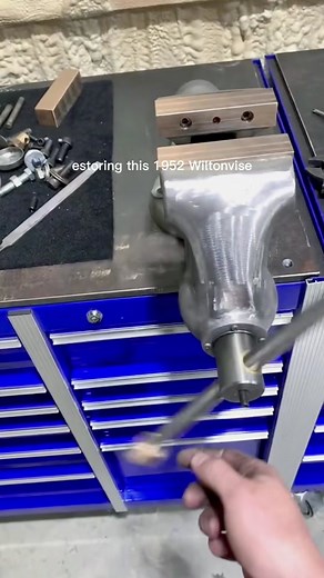 Restoring a 1952 Wilton Vise with Machining for a Thrust Bearing