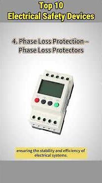 Protect Your Circuits! Top 10 Electrical Safety Devices