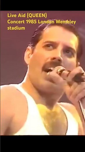 Radio Ga Ga (queen) Live Aid concert 1985 London Wembley stadium