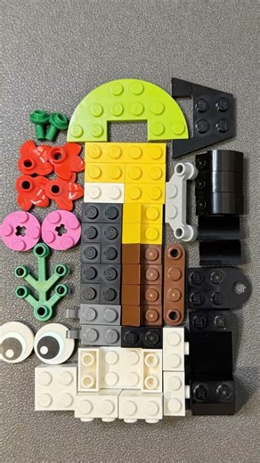 Colorful LEGO Tropical Fish