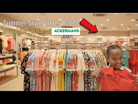 What's New At Ackermans? we found AMAZING summer Deals.