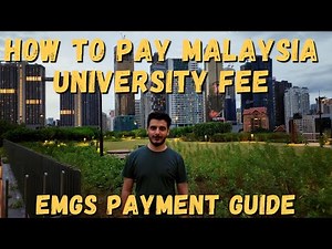 How To Pay Malaysia University And EMGS Fee | Fee Payment Guide (Urdu/Hindi)