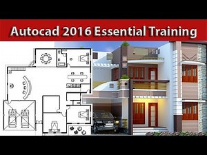 Fillet Chamfer Blend Command Autocad Essential Training Tutorial 18