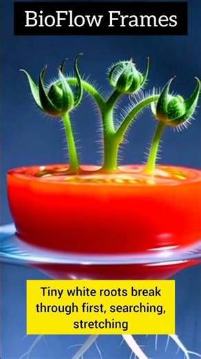 Lettuce Regrowth Timelapse | From Kitchen Scrap to Fresh Plant#BioFlow Frames