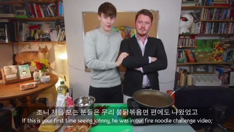 British guy vs Korean pancake: Kimchi jeon cooking chaos!