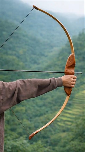 Bamboo Bow Shot Test | Teste de Disparo do Arco de Bambu #bow #slingshot #diy #handcrafted #shoting