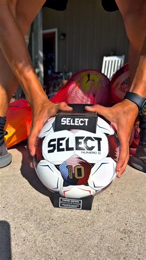 New select soccer ball #football #soccer #asmr #footballboots￼