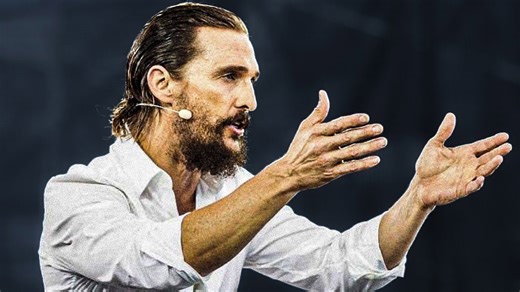 10 minutes for the next 10 years of your life - Matthew McConaughey