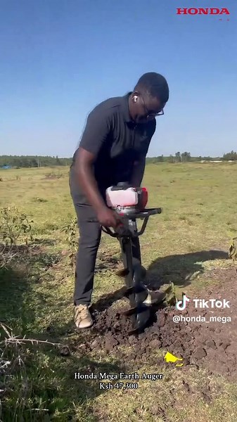 Honda Mega Earth Augers for Effortless Digging