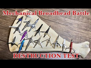 Mechanical Broadhead Battle: ULTIMATE DESTRUCTION TEST