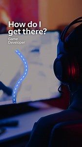 6.8K views · 11 reactions | Interested in a career as a Game Developer? Here's how to get there ‍ #CareerAdvice #HowDoIGetThere | Indeed | Facebook