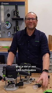 🟢 Wist je dat er een LED-lichtmodule beschikbaar is voor de OF 1010 R? LED-lichtmodule: www.festool.nl/@578055 OF 1010 R met LED-lichtmodule: www.festool.nl/@578005 | Festool