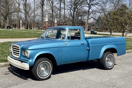 No Reserve: 1963 Studebaker Champ Pickup 3-Speed