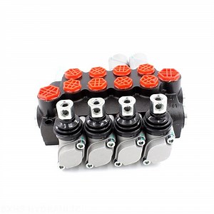 [Hot Item] Log Splitter Directional Control Valve Manual 4 Spool Monoblock Directional Valve: Efficient Fluid Power Control