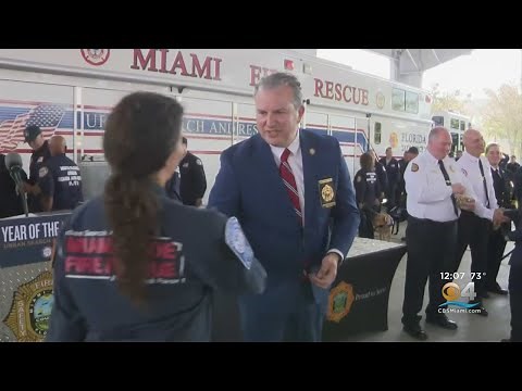 Florida Task Force Members Recognized For Tireless Efforts During Surfside Collapse