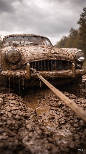 This Muddy Car Was Left to Rot… Until We Fixed It #shorts #carrestoration #cargarage