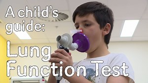 A child's guide to hospital: Lung Function Test