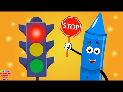 Traffic safety Song + Sing Along Songs for Toddlers