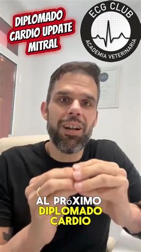 @ecgclub.academy on Instagram: "Diplomado anual CARDIO UPDATE MITRAL 🚀 La cardiología intervencionista ya no es el futuro… es el presente. En el Diplomado Cardio Update Integral, el Dr. Alexis J. Santana ( @alexiscardiocirugia ) será uno de los máximos referentes internacionales que abordará el módulo de intervencionismo cardiovascular veterinario. Durante sus clases desarrollará: 🔹 Generalidades del intervencionismo en enfermedad mitral 🔹 Indicaciones y criterios de selección de pacientes 🔹