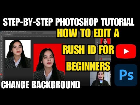 Step-by-Step RUSH ID Editing for Beginners! #photoshoptutorial #photoediting #printingbusiness
