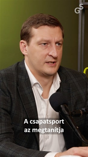 PANYI Miklós államtitkár szerint a csapatsport nagyon sok mindenre megtanítja az embert
