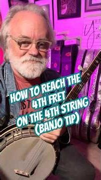 The Secret to the "Pinky Stretch" on Banjo