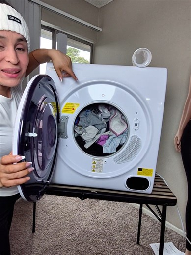 Compact and Efficient Portable Clothes Dryer