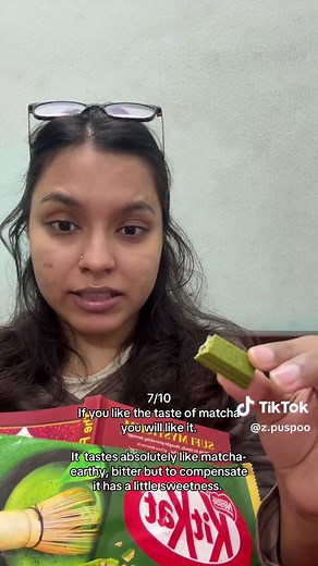 Matcha Flavored Kit Kat Review and Taste Experience