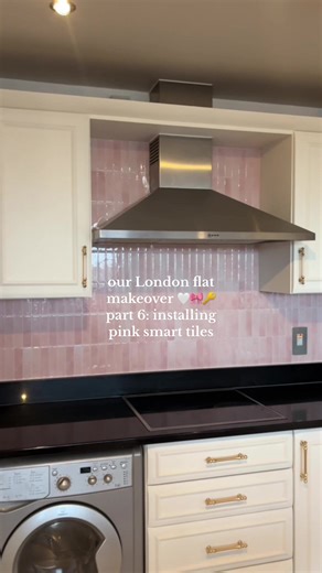 Transform Your Kitchen with Pink Peel and Stick Tiles