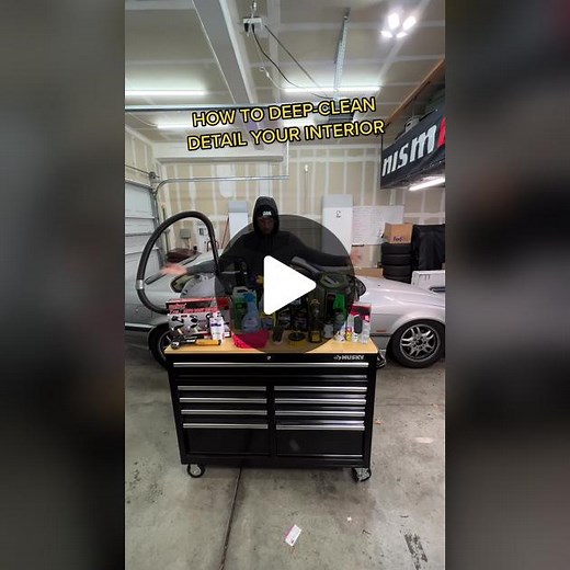 How to Deep Clean Your Car's Interior with Basic Products