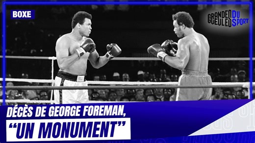 Boxe : Décès de George Foreman, "un monument de ce sport" confirme Lustyk
